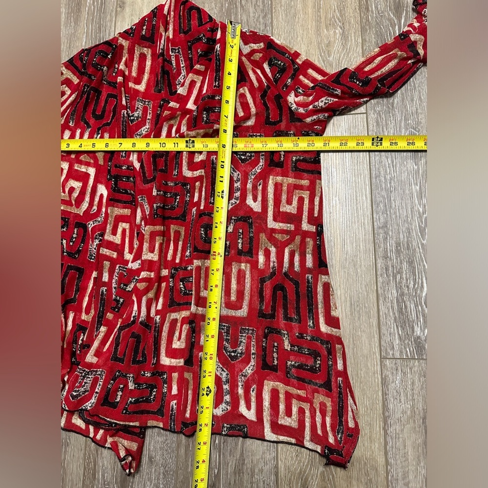 Multiples Open Top With Ruffle Sleeve Size M - image 5